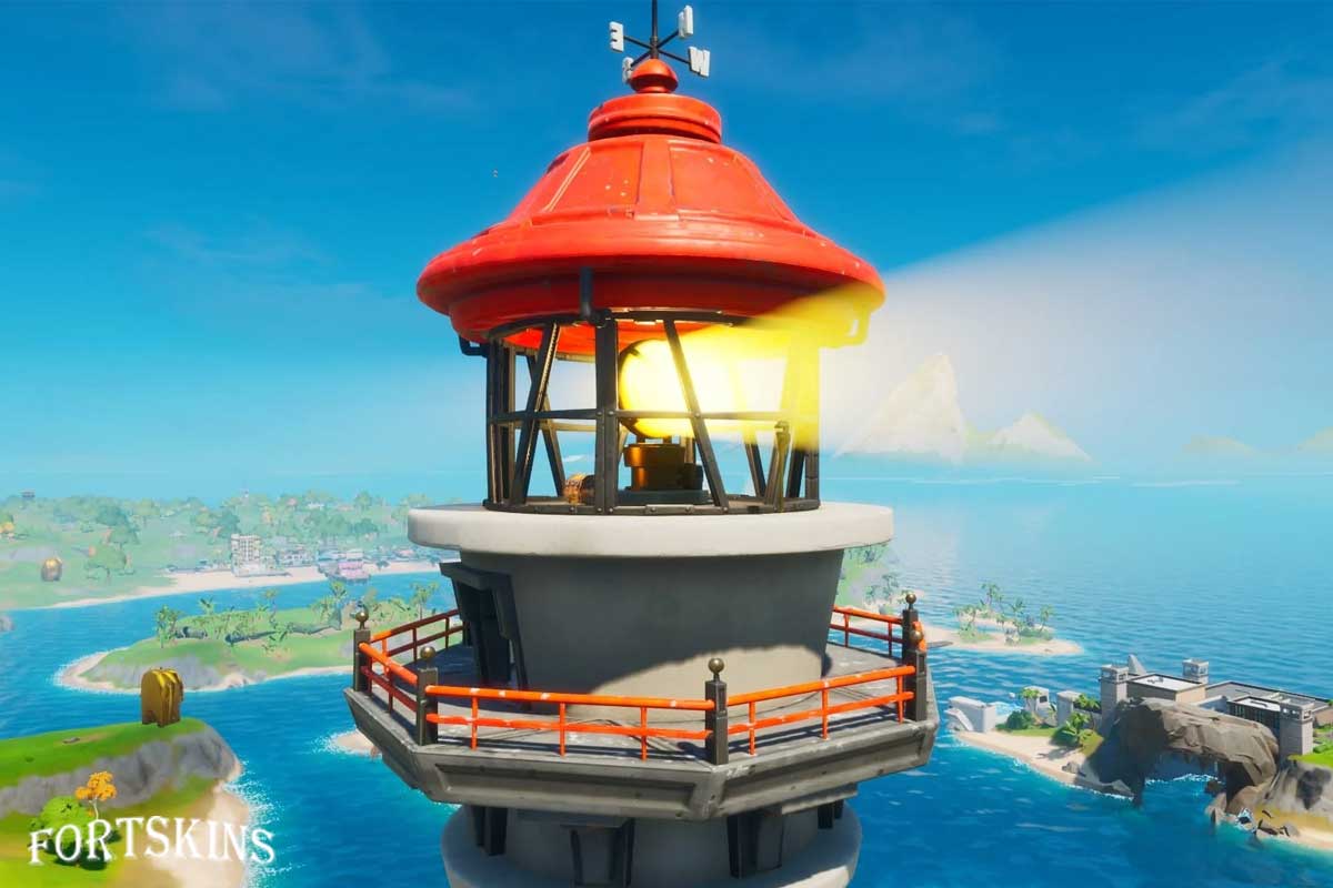 Fortnite Lighthouse Golden Pipe Wrench Location