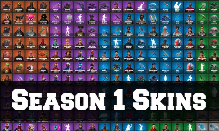 Fortnite Season 1 Skins  All Fortnite Season 1 Outfits & Skins