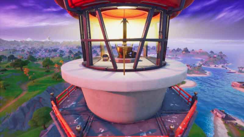 Fortnite Lighthouse Golden Pipe Wrench Location