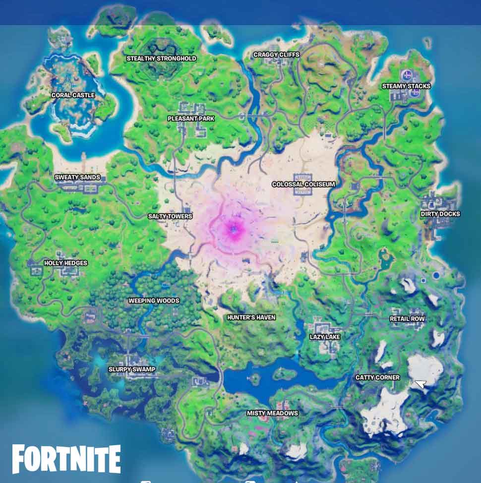 added chapter 4 season 4 map