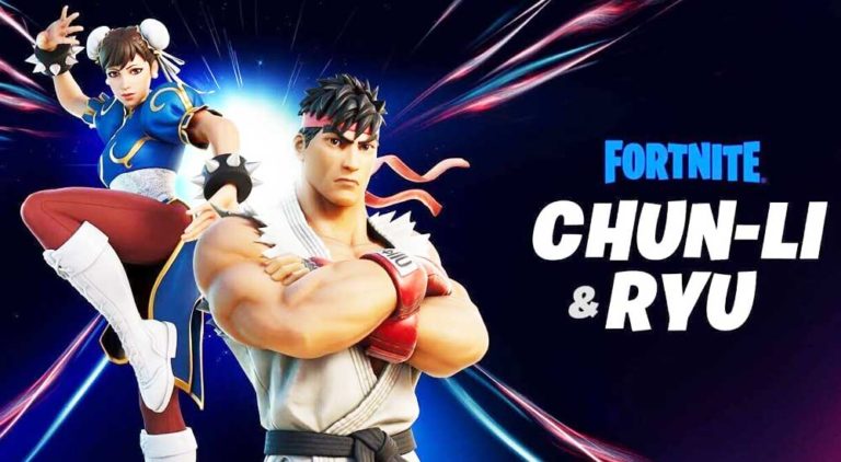 Fortnite x Street Fighter Portal & Ryu and Chun-Li to Fortnite Skins